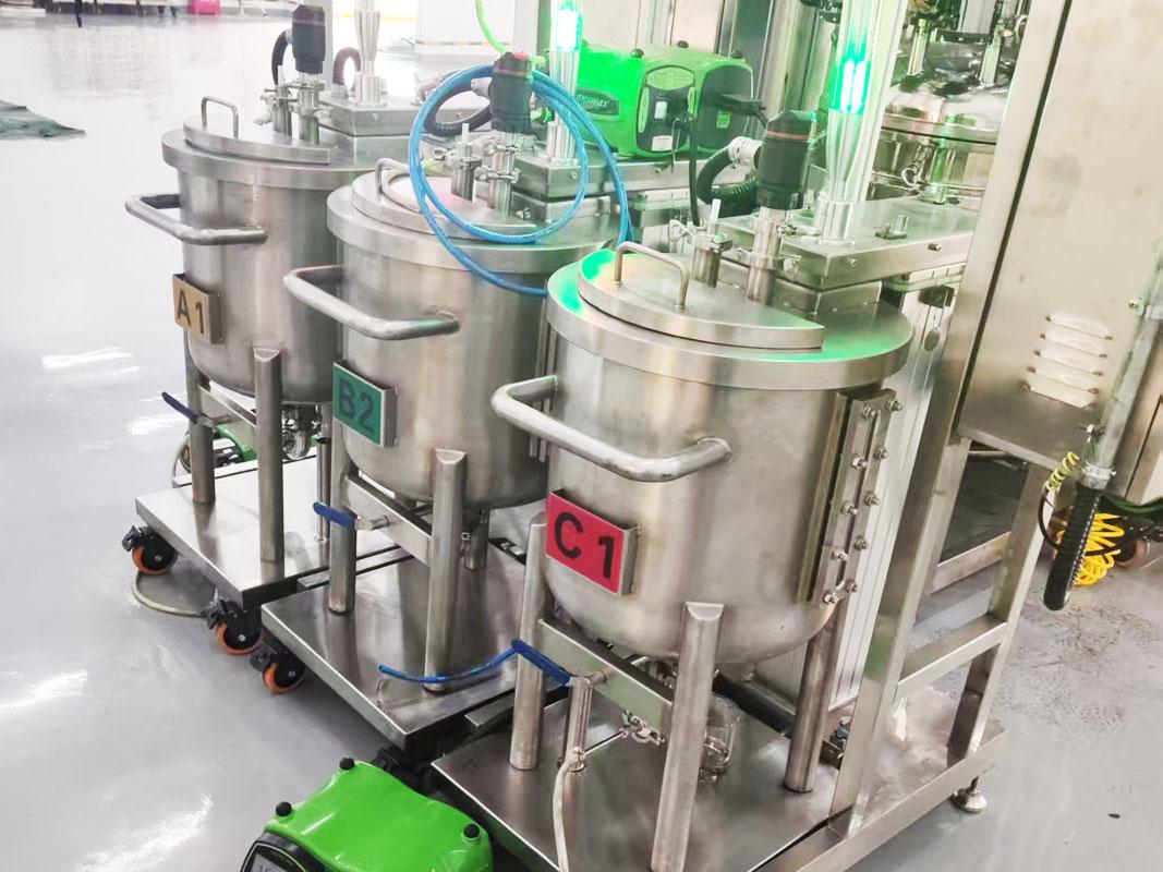 半导体材料配料系统